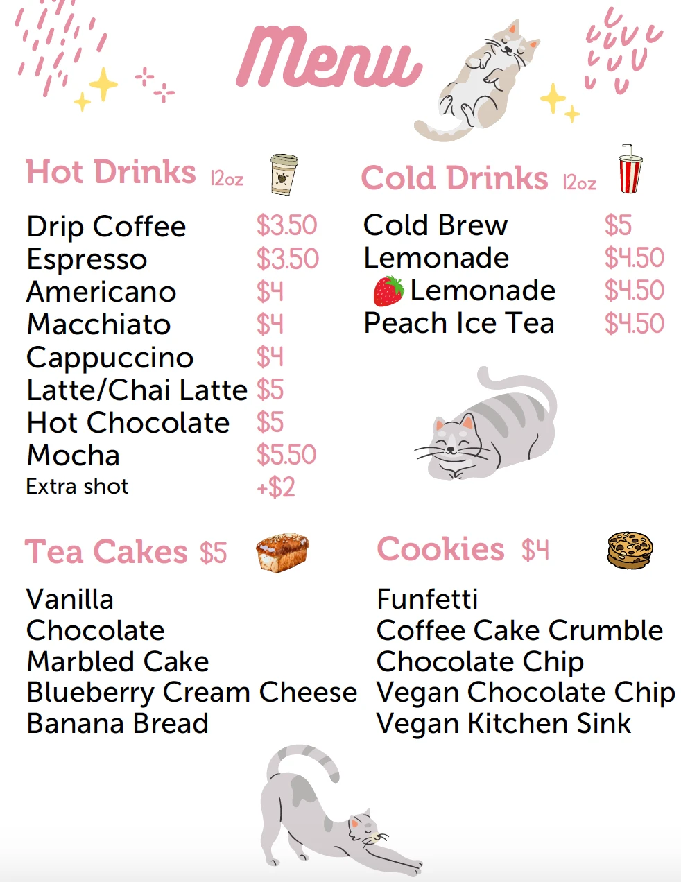 Photo of a cat cafe called Meow Parlour submitted for their listing