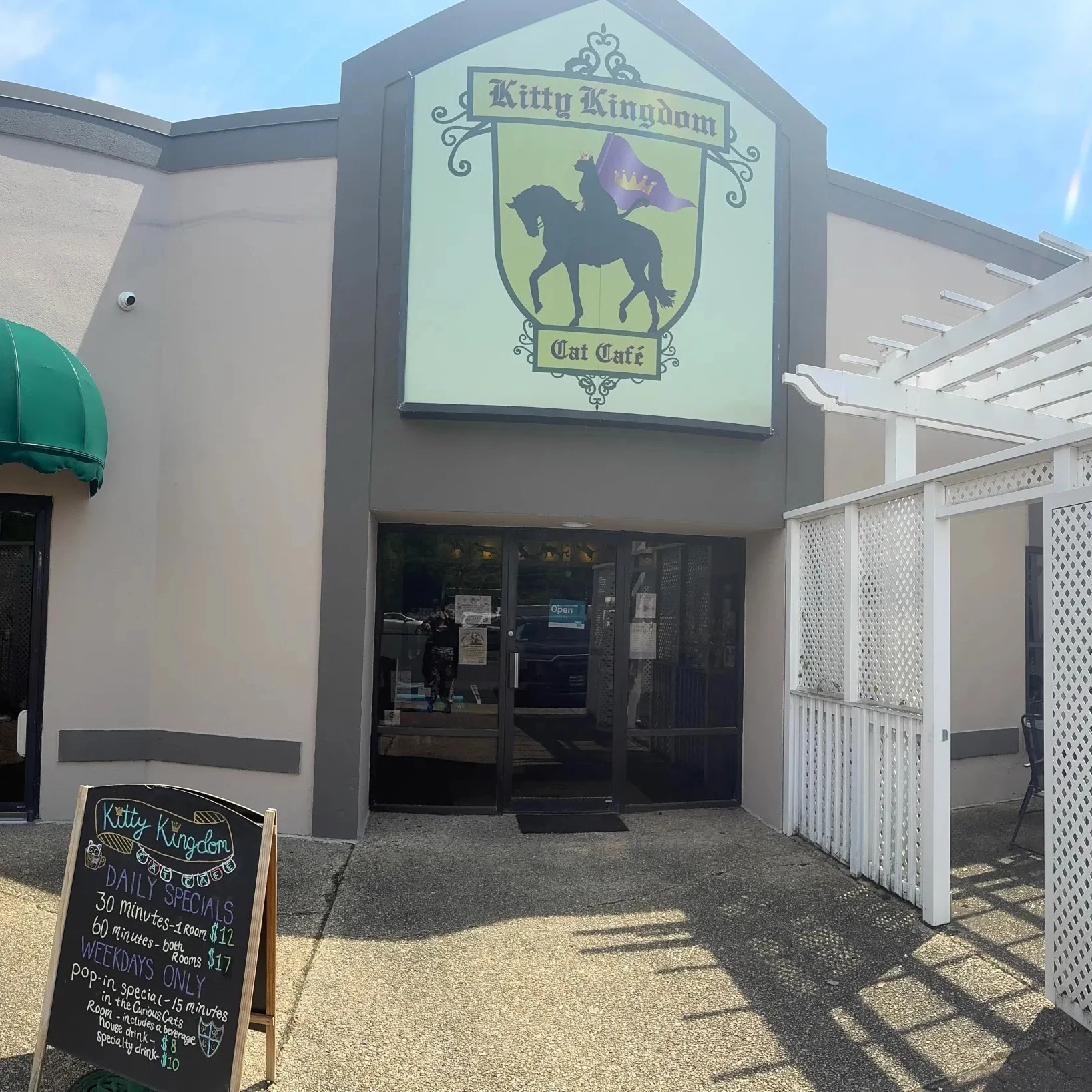 Photo of a cat cafe called Kitty Kingdom Cat Café submitted for their listing