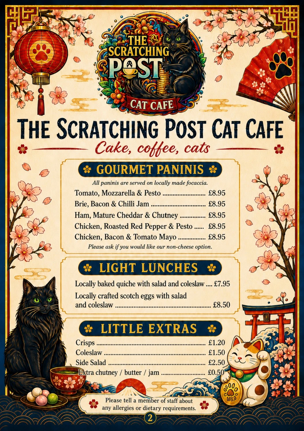 リスティング用に提出されたThe Scratching Post Cat Cafe猫カフェの写真