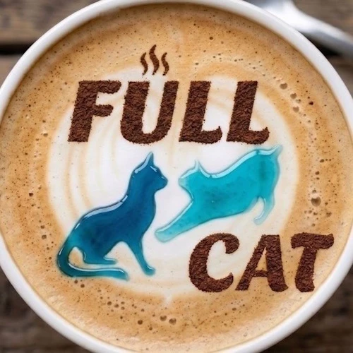 Photo of a cat cafe called Full Cat submitted for their listing