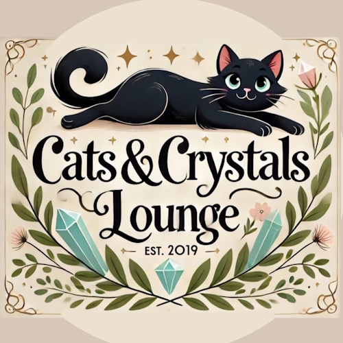 Photo of a cat cafe called Cats & Crystals submitted for their listing