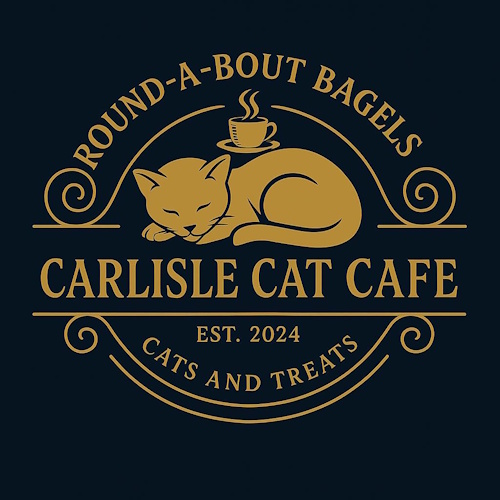Photo of a cat cafe called Round-A-Bout Bagels Cat Cafe submitted for their listing