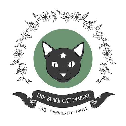 Photo of a cat cafe called The Black Cat Market submitted for their listing
