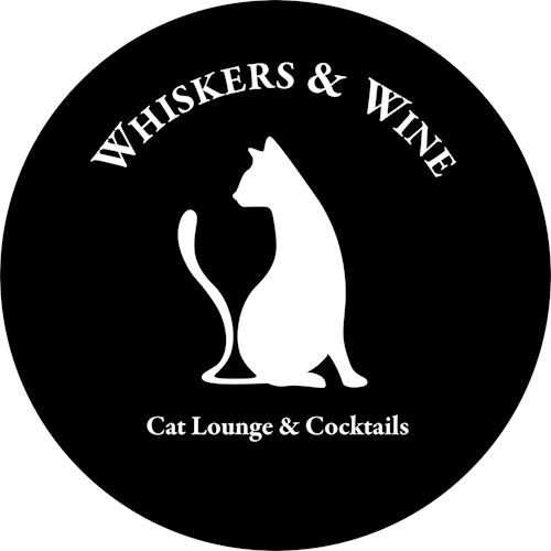 Photo of a cat cafe called Whiskers & Wine Bar submitted for their listing